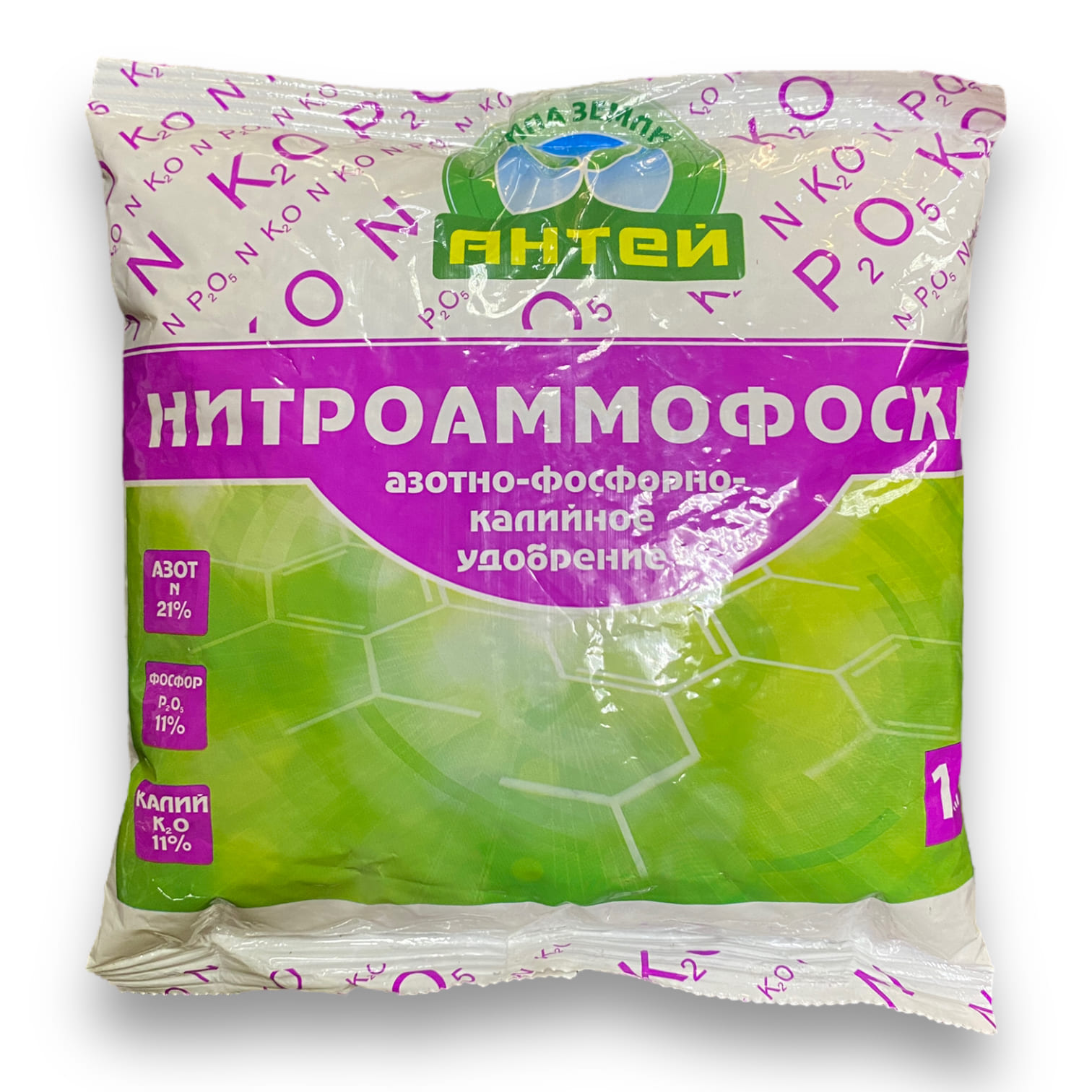 Нитроаммофоска 1кг Антей азотно-фосфорно-калийное удобрение